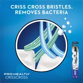 Oral-B Pro-Health Criss Cross Charcoal Extra Soft 40 Toothbrush, 1 Count, Pack of 1