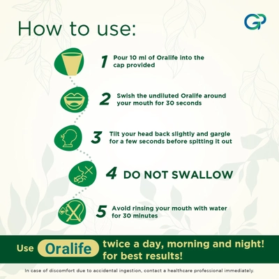 Oralife Gargle, 250 ml, Pack of 1