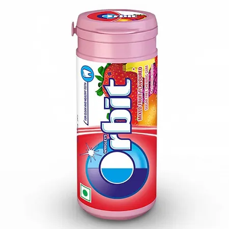 Wrigley'S Orbit Mixed Fruit Sugar Free Chewing Gum, 22 gm