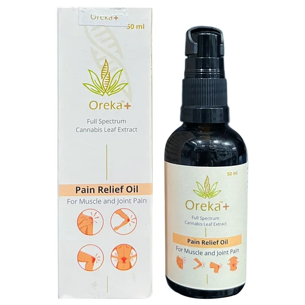 Oreka+ Pain Relief Oil, 50 ml, Pack of 1