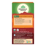 Organic India Tulsi Ginger Infusion Tea Bags, 25 Count, Pack of 1