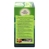 Organic India Tulsi Green Tea Bags, 25 Count, Pack of 1