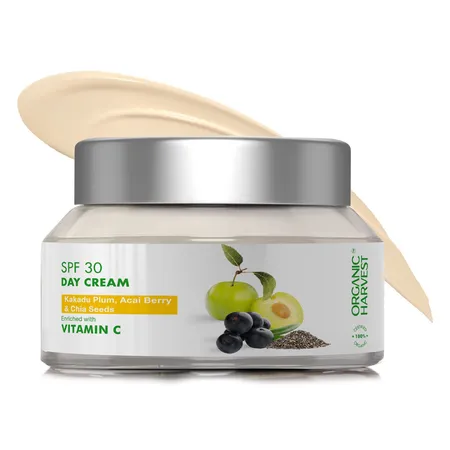 Organic Harvest Daily Day Cream SPF 30, 50 gm