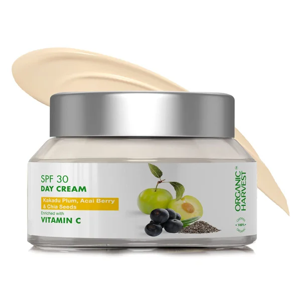 Organic Harvest Daily Day Cream SPF 30, 50 gm, Pack of 1