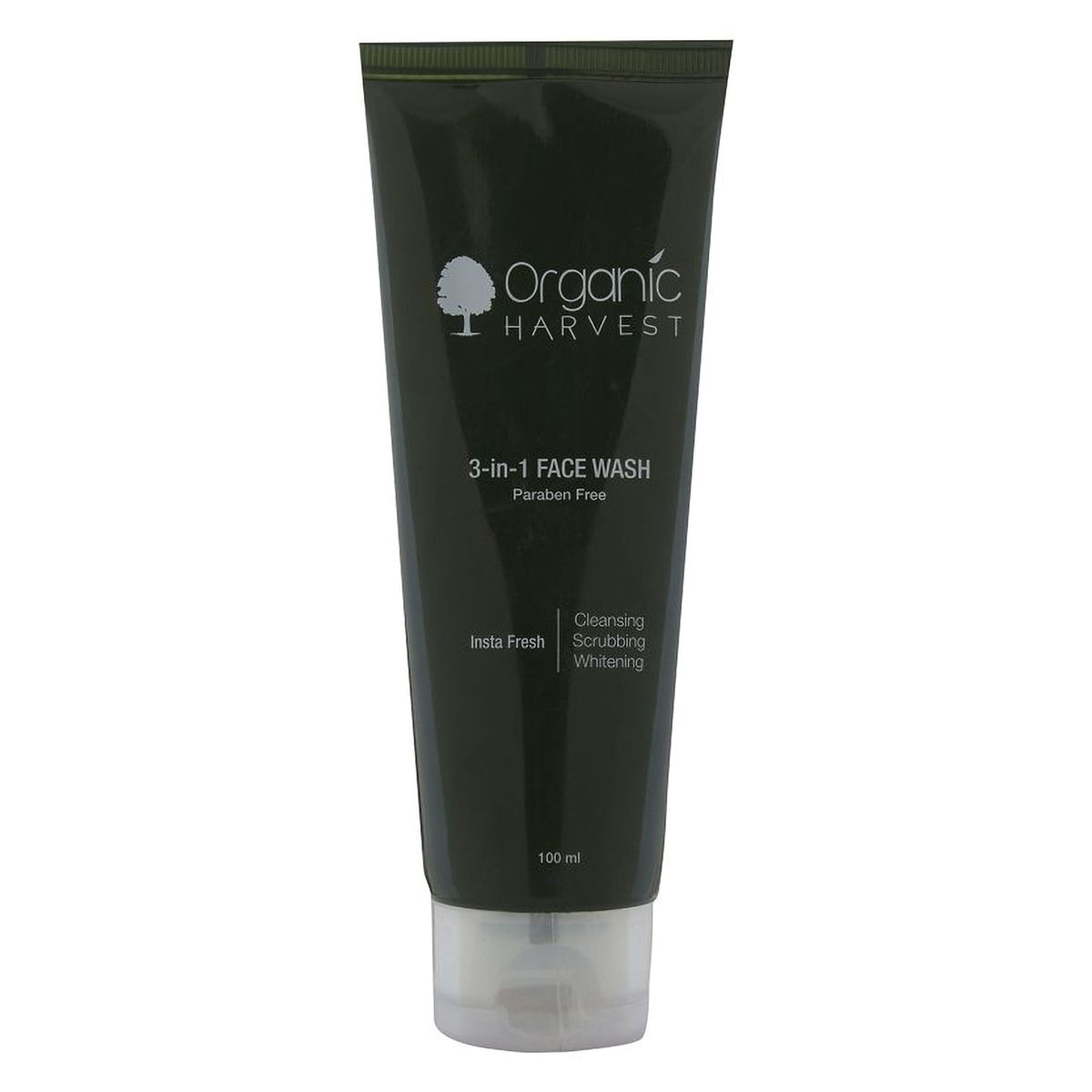 Buy Organic Harvest 3-In-1 Paraben Free Face Wash, 100 ml Online
