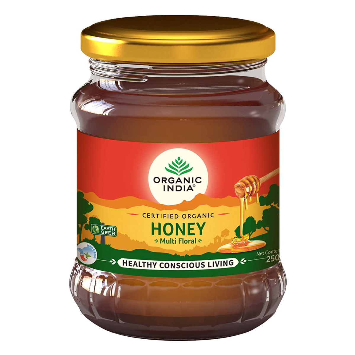 Organic India Honey Multi Floral, 250 gm Price, Uses, Side Effects ...