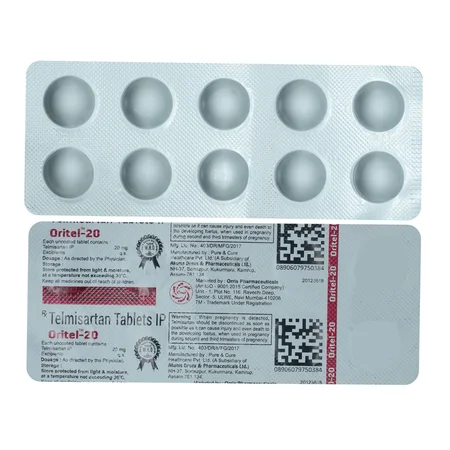 ORITEL 20 TABLET 10'S