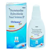 Orinase Oxy Adult Nasal Spray 10 ml, Pack of 1 Nasal Spray