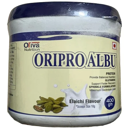 Oripro Albu Elaichi Flavour Powder 400 gm