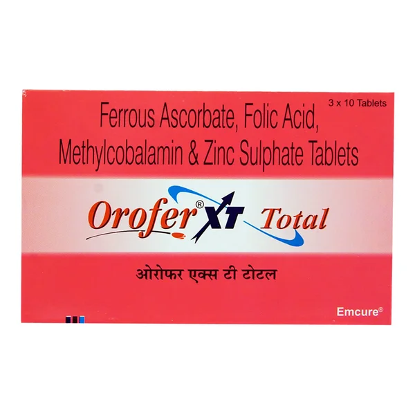 Orofer XT Total Tablet 10's