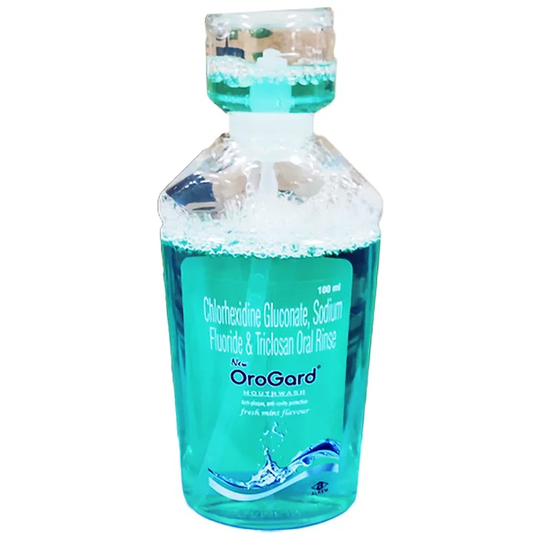 Orogard New Mint Flav Mouth Wash, 100 ml