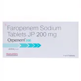 Orpenem 200 Tablet 6's, Pack of 6 TABLETS