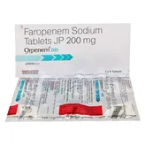 Orpenem 200 Tablet 6's, Pack of 6 TABLETS