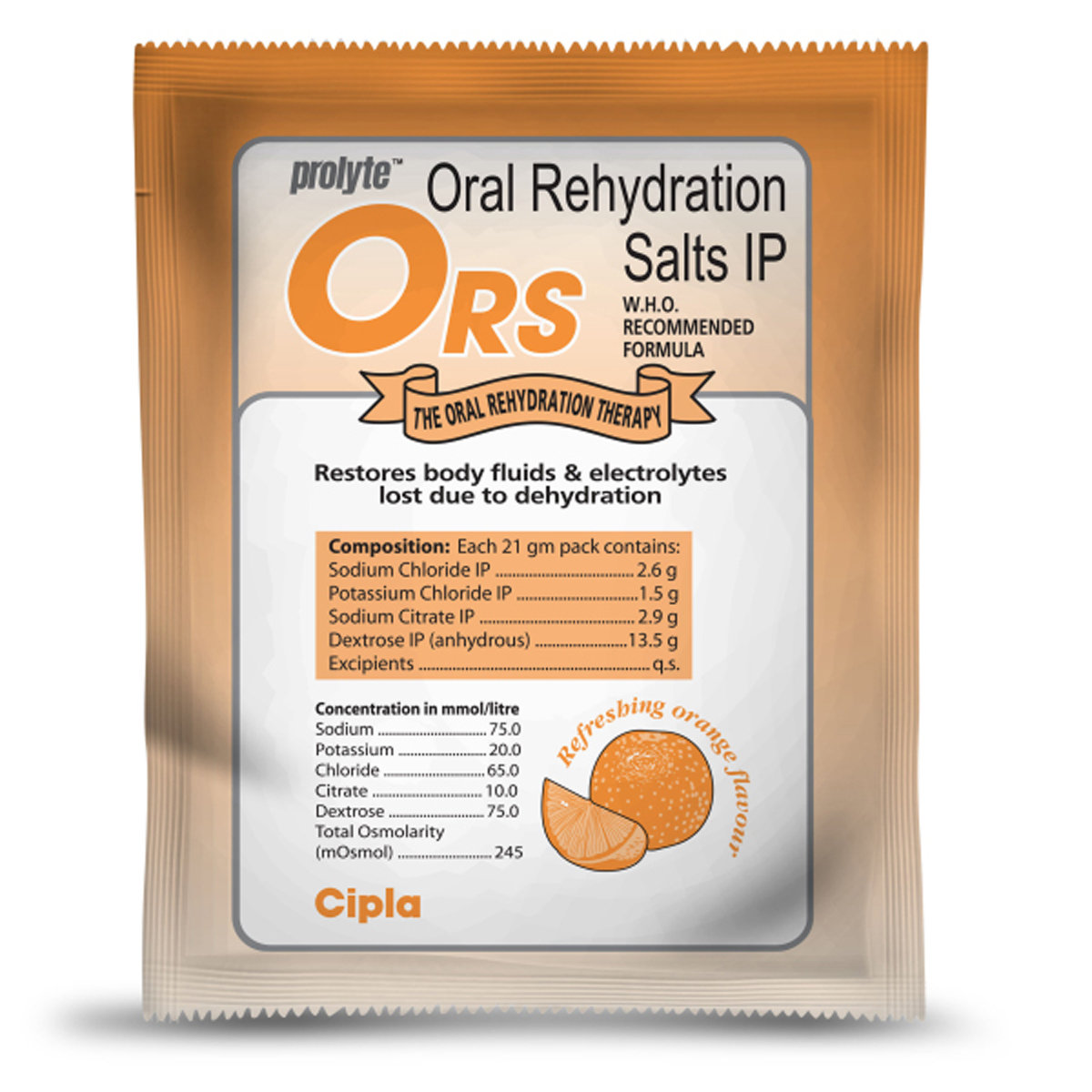 ORS Orange Flavour Powder, 21 gm, Pack of 1 ORS Orange Flavour Powder, 21 gm, Pack of 1