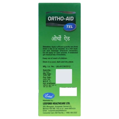 Ortho Aid Tel, 50 ml, Pack of 1