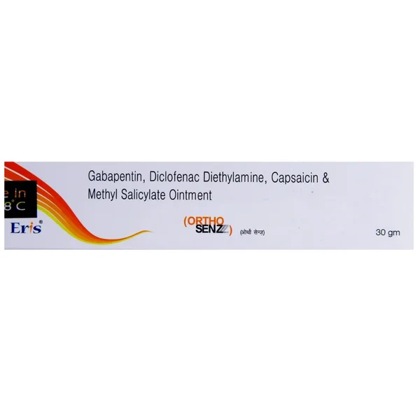 Ortho Senz Ointment 30 gm, Pack of 1 Ointment