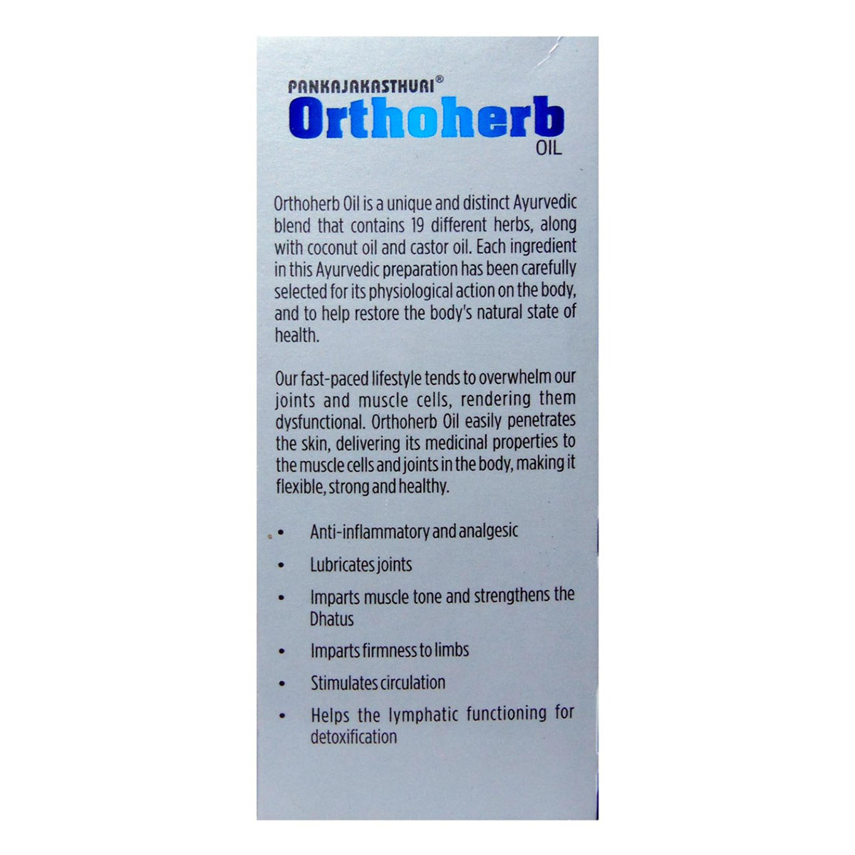 Pankajakasthuri Orthoherb Oil, 100 ml, Pack of 1 Oil Pankajakasthuri Orthoherb Oil, 100 ml, Pack of 1 Oil