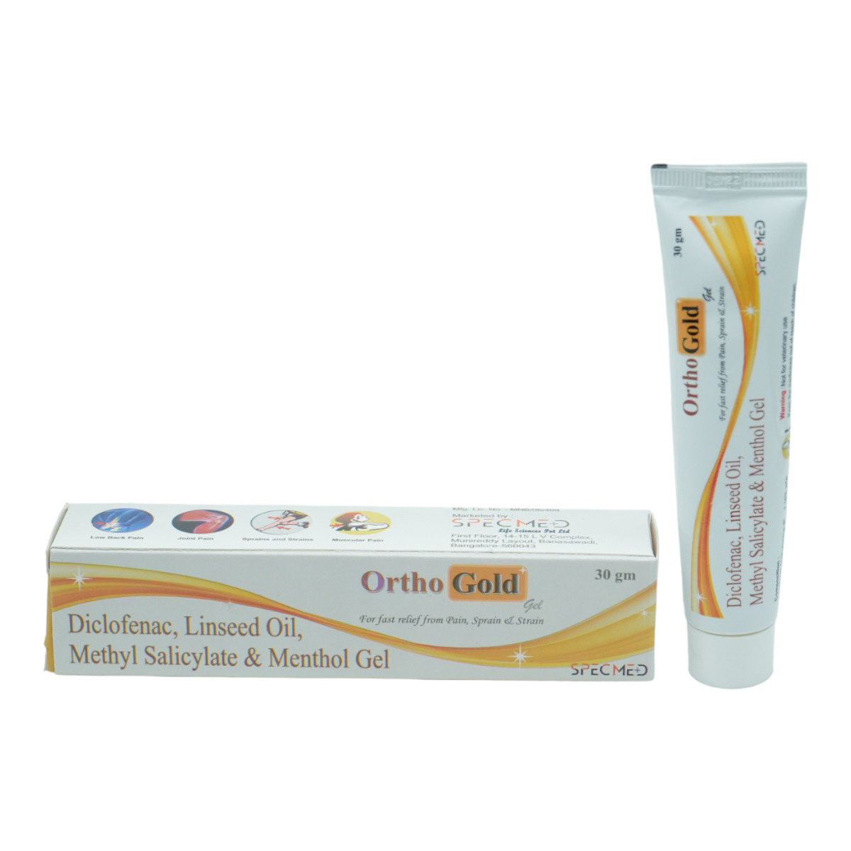 Ortho Gold Gel 30 gm, Pack of 1 Gel Ortho Gold Gel 30 gm, Pack of 1 Gel
