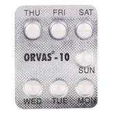 Orvas-10 Tablet 7's, Pack of 7 TabletS