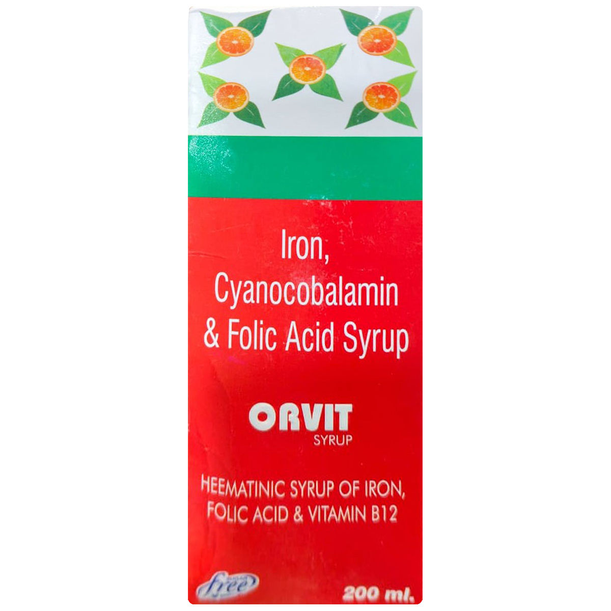 Buy Orvit Sugar Free Syrup 200 ml online | Uses, Side Effects, Price ...