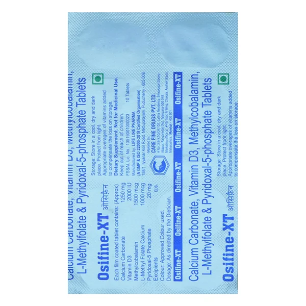 Osifine-XT Tablet 10's, Pack of 10 TabletS