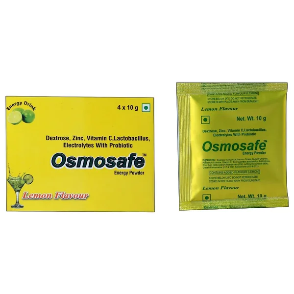 Osmosafe Lemon Sachet, 10 gm