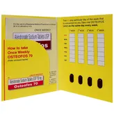 Osteofos 70 Tablet 4's, Pack of 4 TABLETS