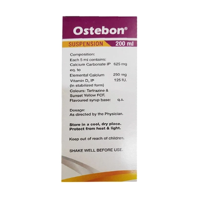 Ostebon Suspension 200 ml, Pack of 1 Suspension