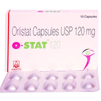 O-Stat 120 Capsule 10's, Pack of 10 CAPSULES