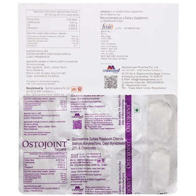 Ostojoint Tablet 10's, Pack of 10 TABLETS