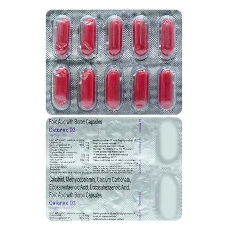 Ostonex D3 Softgel Capsule 10's