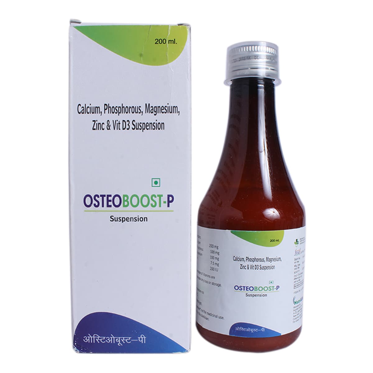 Osteoboost-P Syrup 200 ml, Pack of 1 