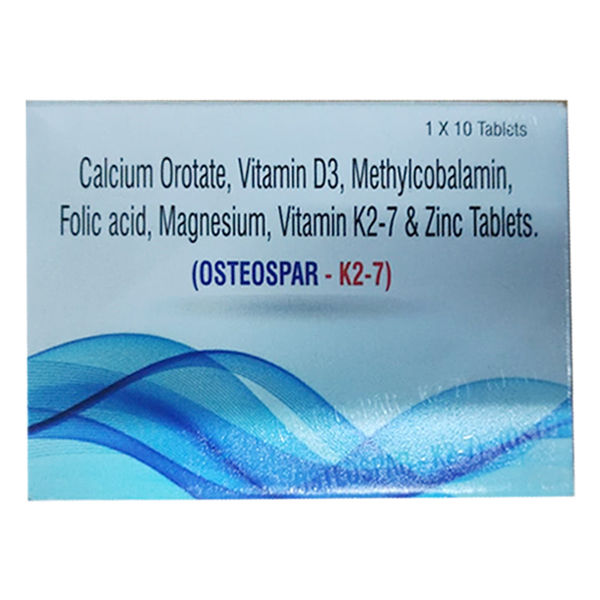 Buy Osteospar-K2-7 Tablet 10's Online