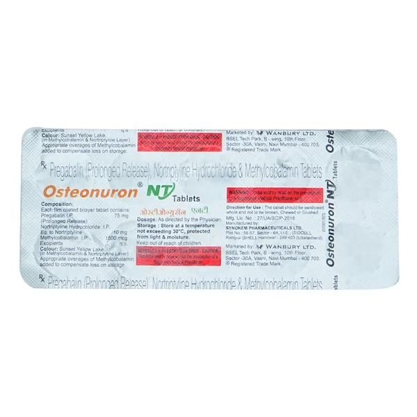 Osteonuron NT 75 Tablet 10's