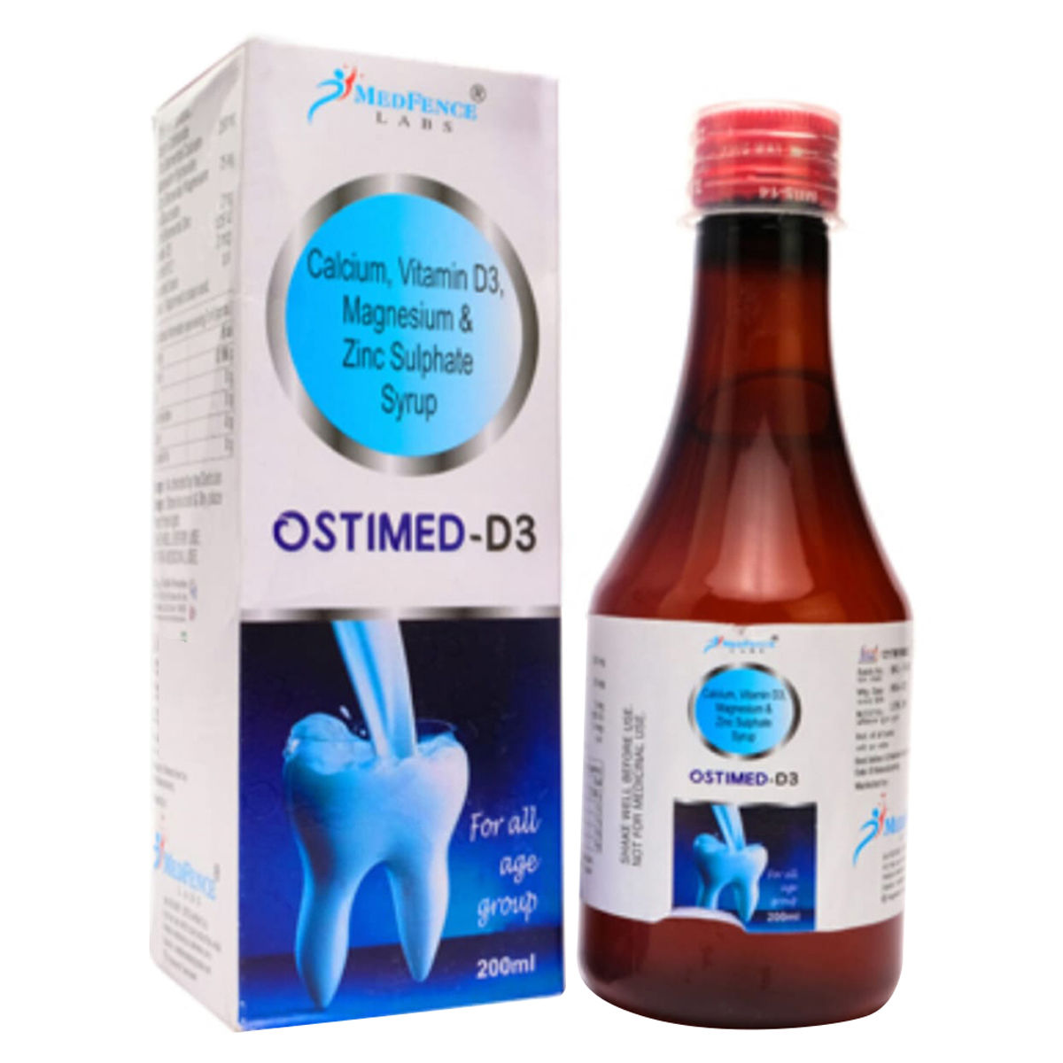 Buy Ostimed-D3 Syrup 200 ml Online