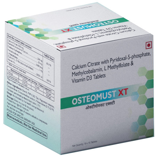 Osteomust XT Tablet 15's, Pack of 15 Osteomust XT Tablet 15's, Pack of 15