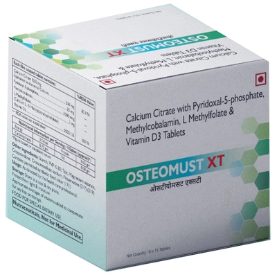 Osteomust XT Tablet 15's, Pack of 15 TabletS