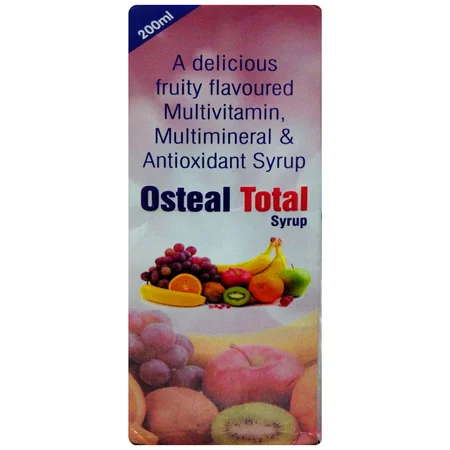 Osteal Total Delicious Fruity Flavour Syrup 200 ml