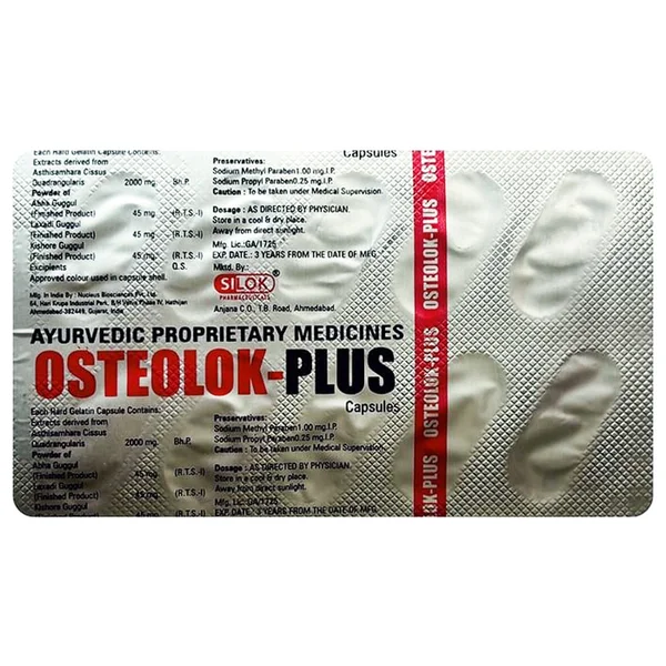 Osteolok-Plus, 10 Capsules