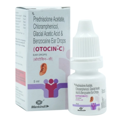 Otocin-C Ear Drops 5ml, Pack of 1 Ear Drops