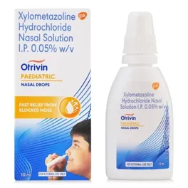 Otrivin Paediatric Nasal Spray, 10 ml, Pack of 1