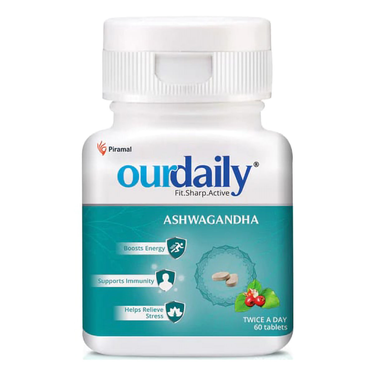 Buy Ourdaily Ashwagandha, 60 Tablets Online