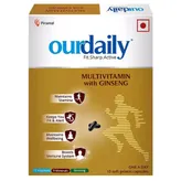 Ourdaily Multivitamin with Ginseng, 10 Capsules, Pack of 1