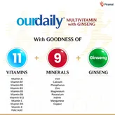 Ourdaily Multivitamin with Ginseng, 10 Capsules, Pack of 1