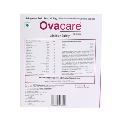 Ovacare Tablet 15's, Pack of 15