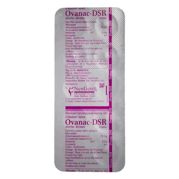 Ovanac-DSR Tablet 10's, Pack of 10 TABLETS