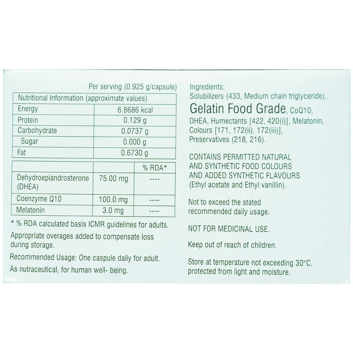 Ovares Plus Capsule 10's Price, Uses, Side Effects, Composition