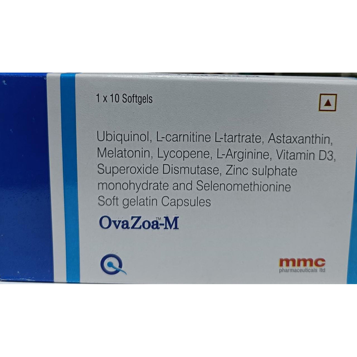 Ovazoa-M Soft Gelatin Capsule 10's, Pack of 10 Ovazoa-M Soft Gelatin Capsule 10's, Pack of 10