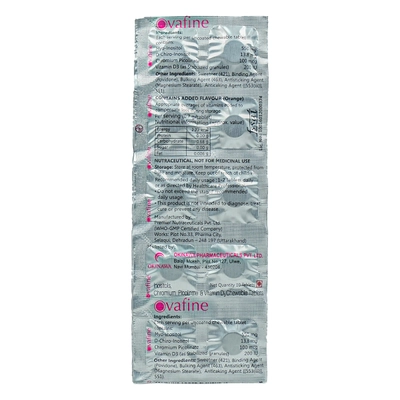 Ovafine Chewable Tablet 10's, Pack of 10 TabletS