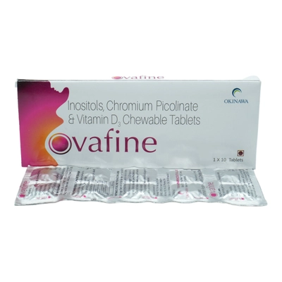 Ovafine Chewable Tablet 10's, Pack of 10 TabletS